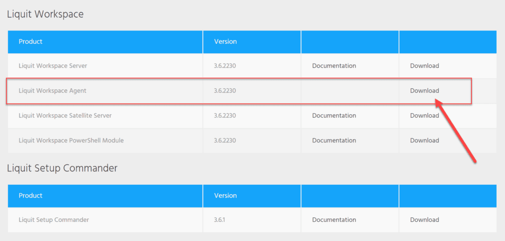 Liquit Automation and Deployment - Liquit Workspace - Agent