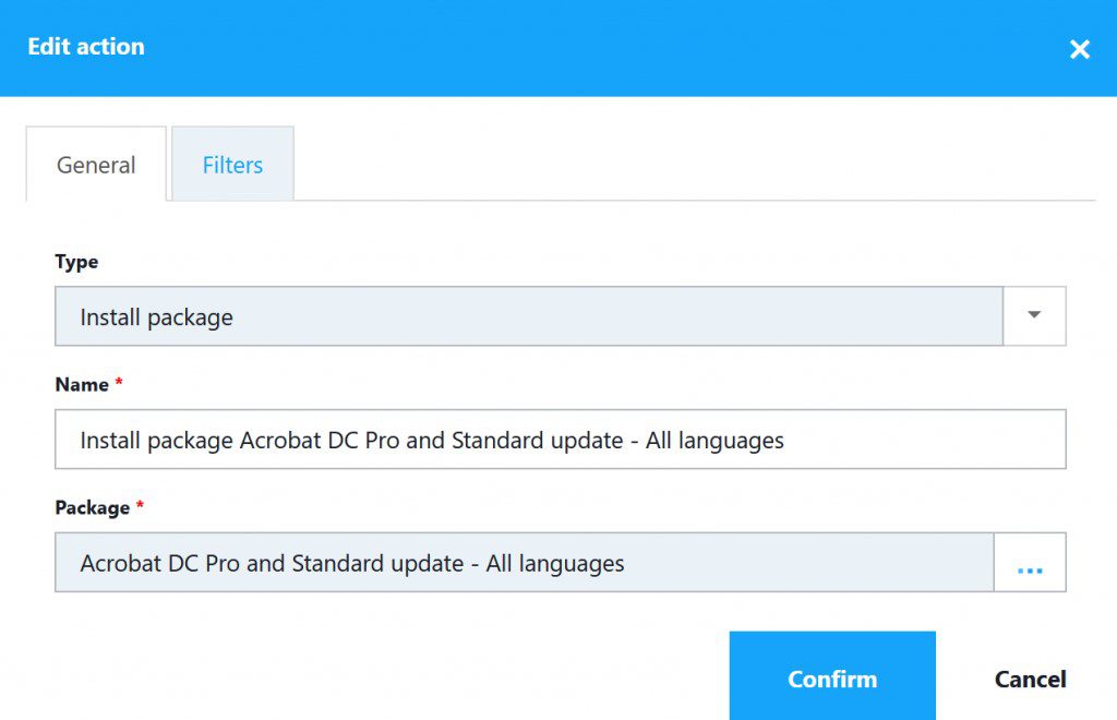 Bringing the managed package out of the Liquit Setup Store