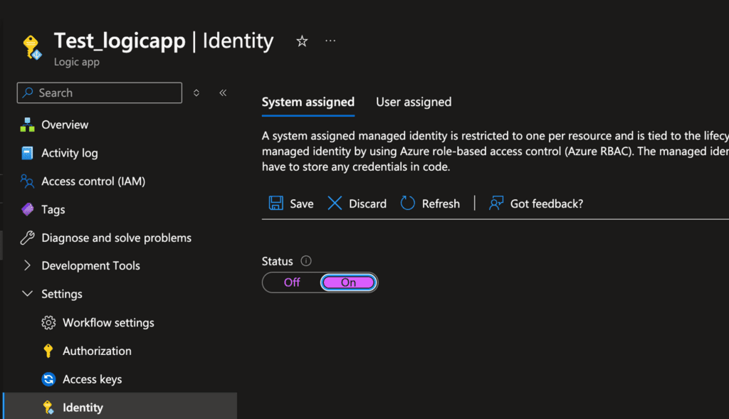 Identity - add permissions