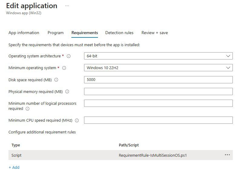 Preventing unwanted application installations on AVD multi-session devices with Intune